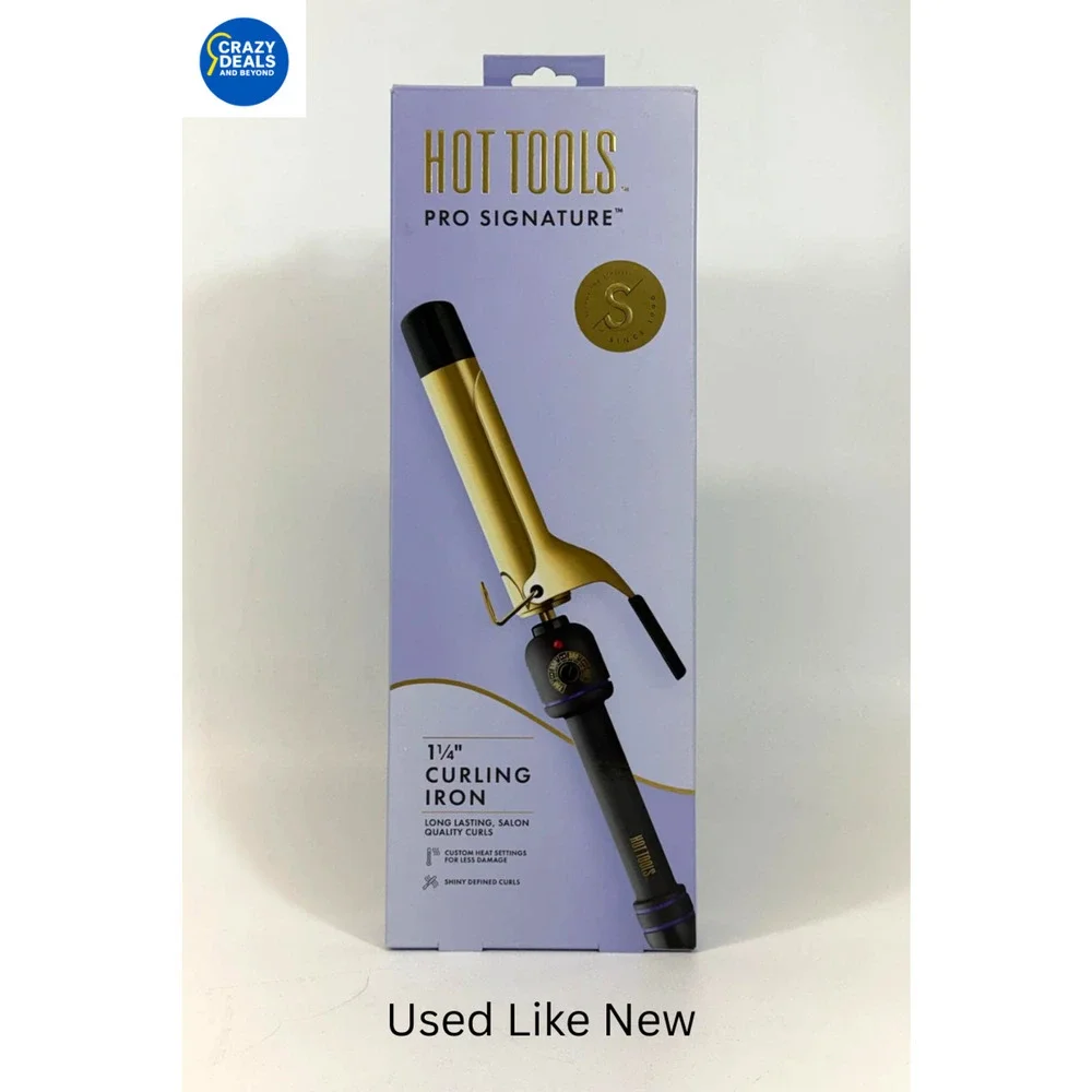 Hot Tools Pro Signature Series Gold 1-1/4